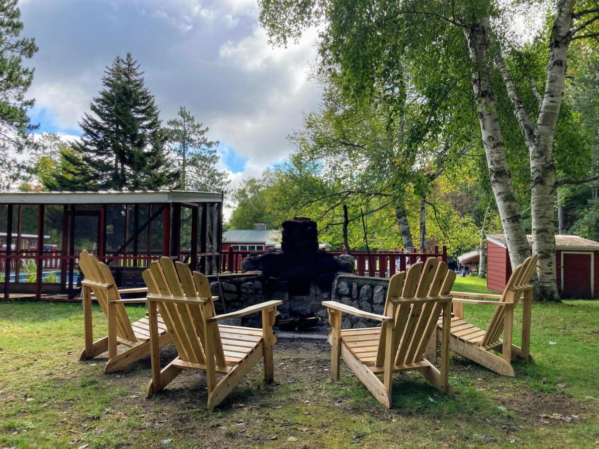 The Lorca Adirondacks Motel Indian Lake Eksteriør billede